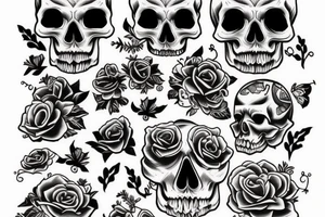 The Syndicate, skull tattoo idea