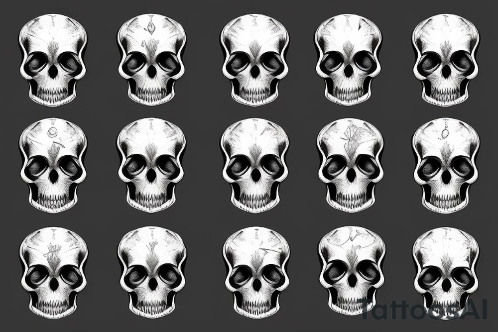 The Syndicate, skull, chest tattoo idea