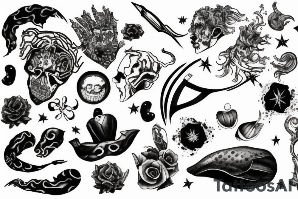 Black tattoo idea