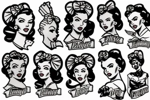 Rosie the riveter tattoo idea