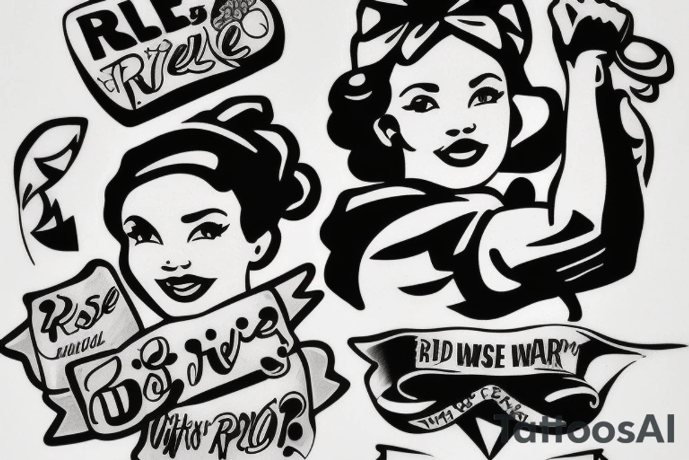 Rosie the riveter tattoo idea