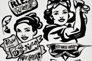 Rosie the riveter tattoo idea