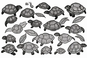 Tortoise tattoo idea