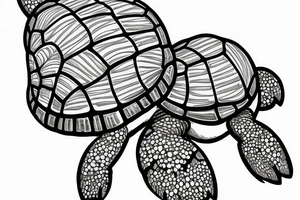 box turtle tattoo idea