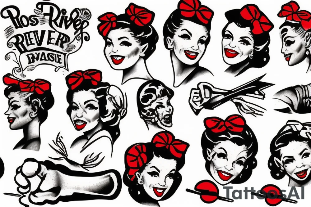 Rosie the riveter tattoo idea