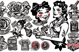 Rosie the riveter tattoo idea