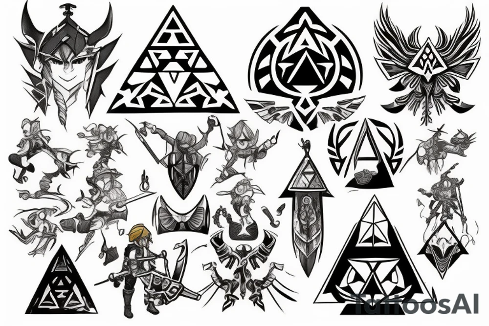 The Legend of Zelda tattoo idea