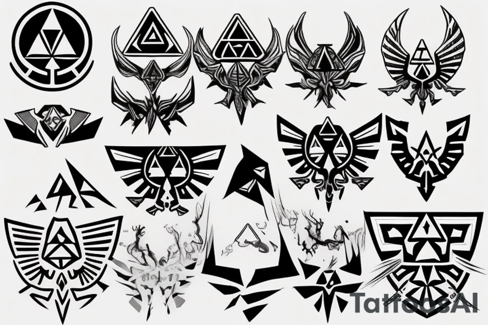 The Legend of Zelda tattoo idea