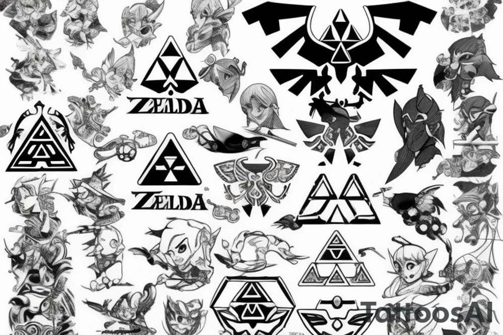 The Legend of Zelda tattoo idea