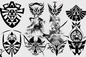 The Legend of Zelda tattoo idea
