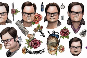 dwight schrute tattoo idea