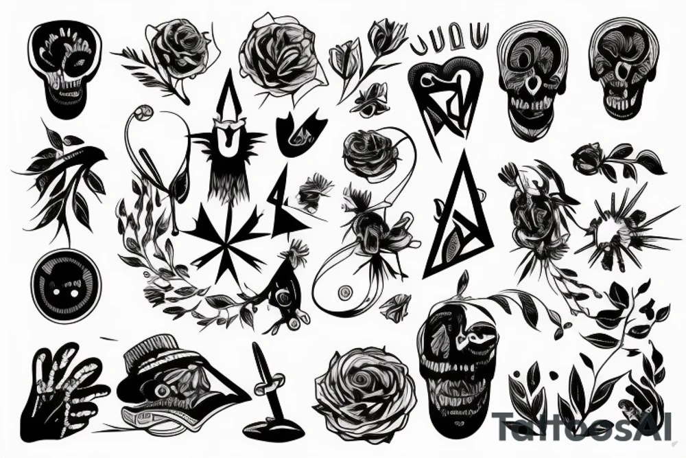 Christian tattoo about depression tattoo idea