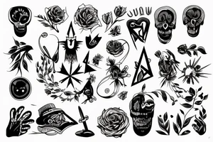 Christian tattoo about depression tattoo idea