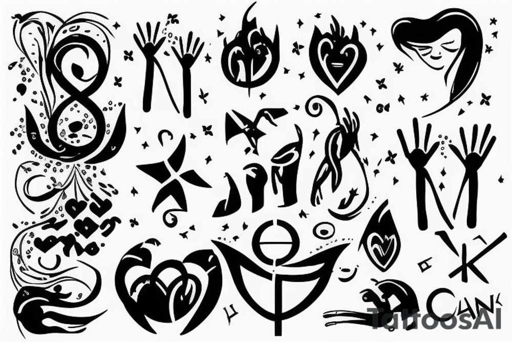 Christian tattoo about depression tattoo idea