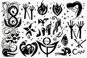 Christian tattoo about depression tattoo idea