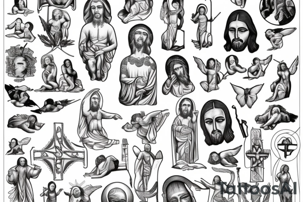 Christ tattoo idea