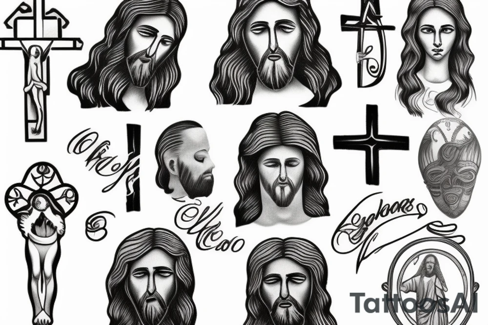 Christ tattoo idea
