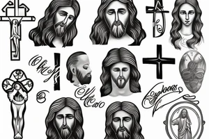 Christ tattoo idea