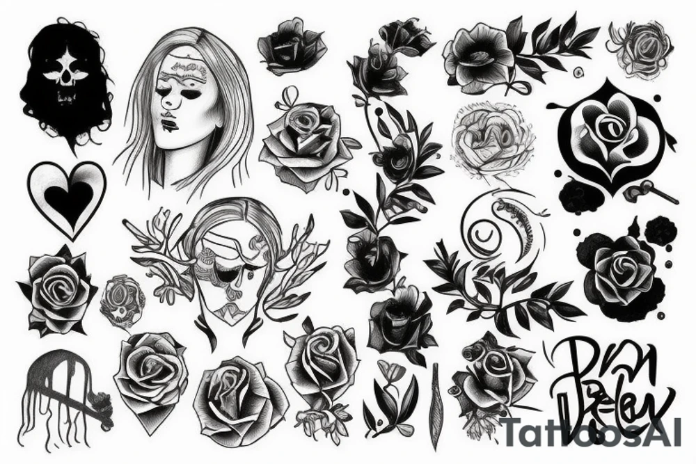 depression tattoo idea