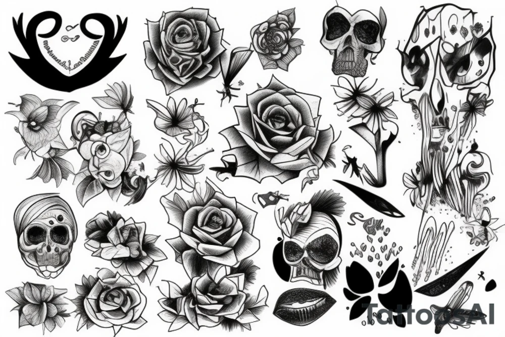 depression tattoo idea
