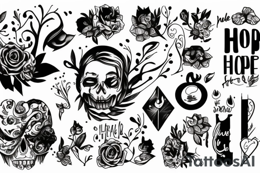 Having hope tattoo idea