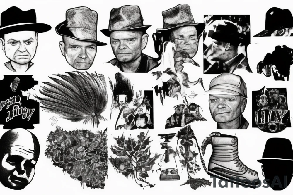 The tragically hip, Gord downie and hockey tattoo idea