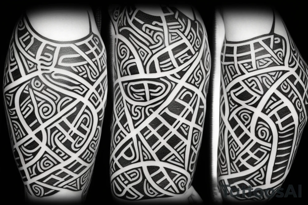 Viking runes tattoo idea
