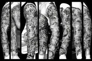 Cristiano Ronaldo mininimalitc tattoo idea