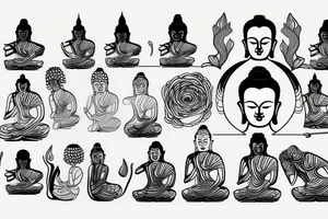 Buddha tattoo idea