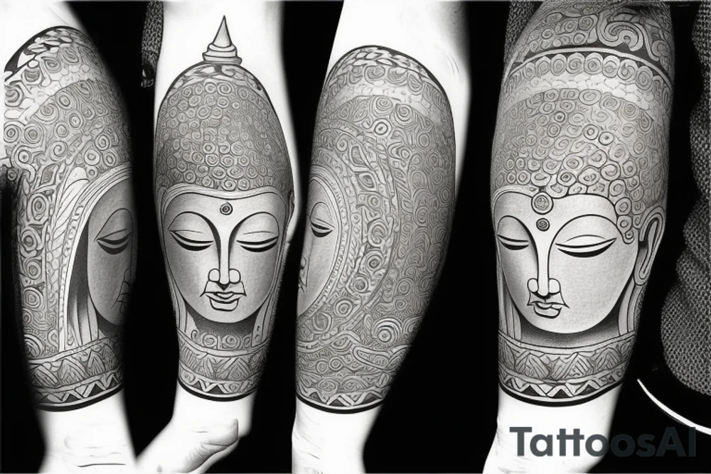 Buddha tattoo idea