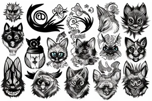 Furry tattoo idea