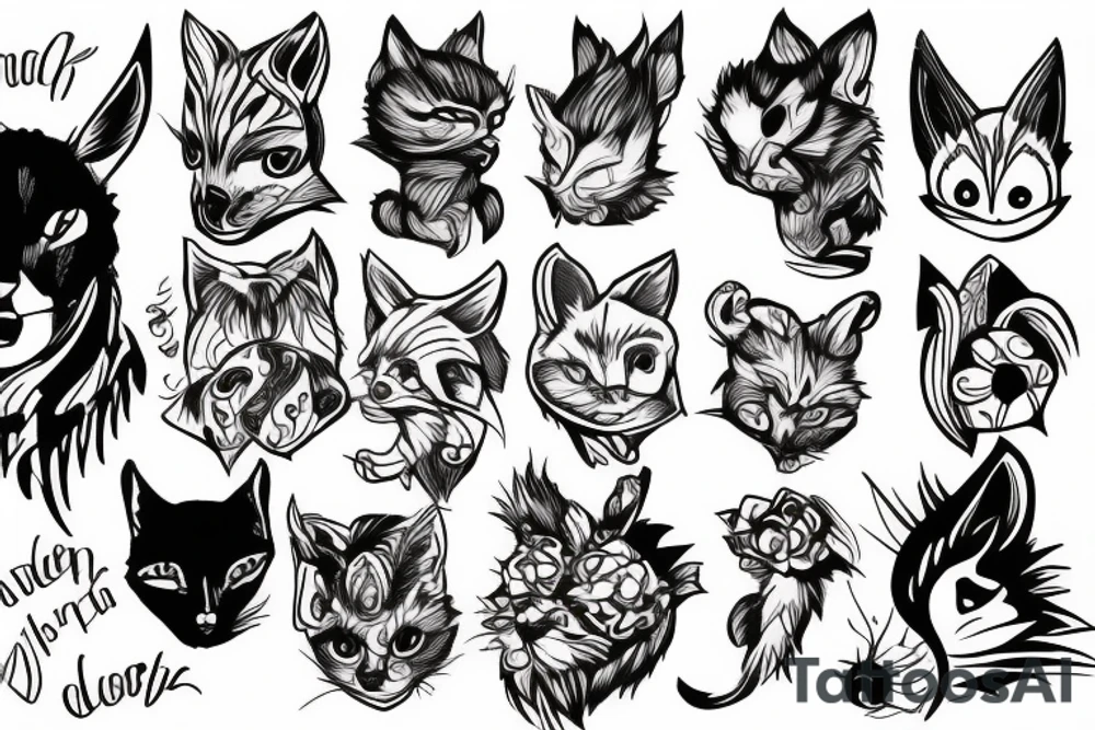 Furry tattoo idea