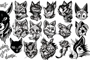 Furry tattoo idea