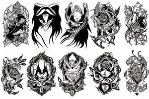 Asriel tattoo idea