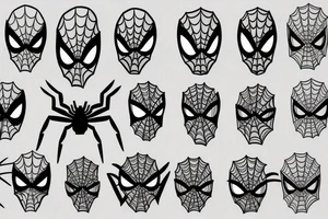 Spider man tattoo idea