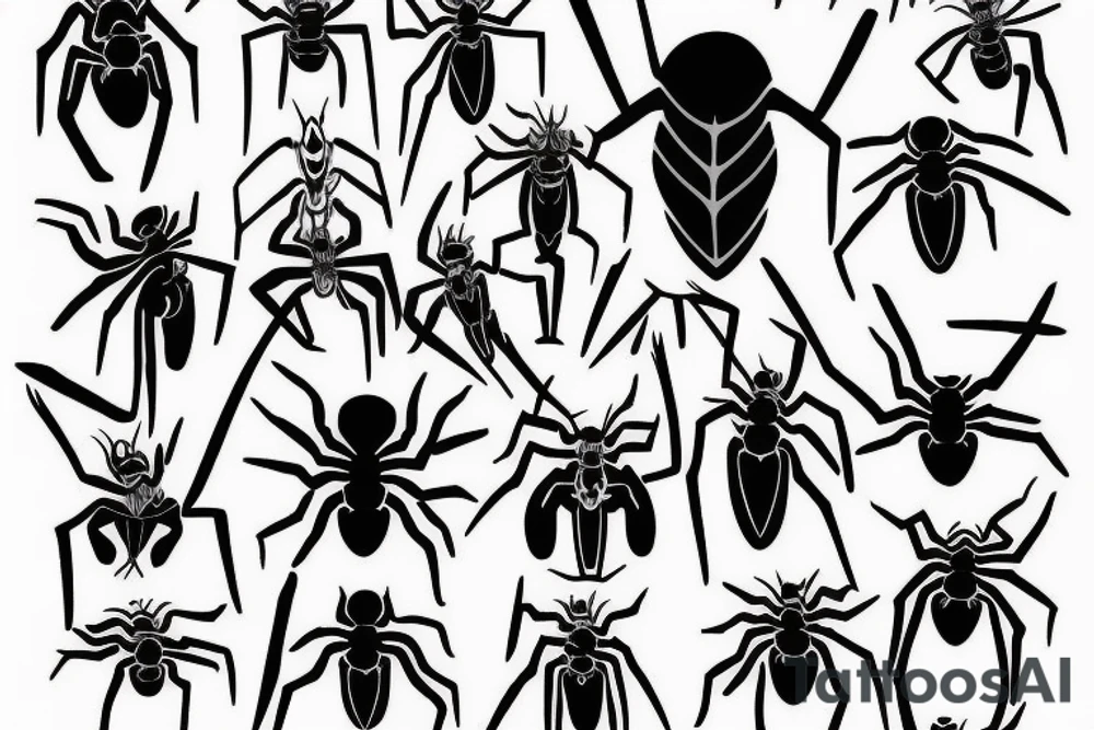 Spider man tattoo idea