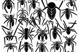 Spider man tattoo idea