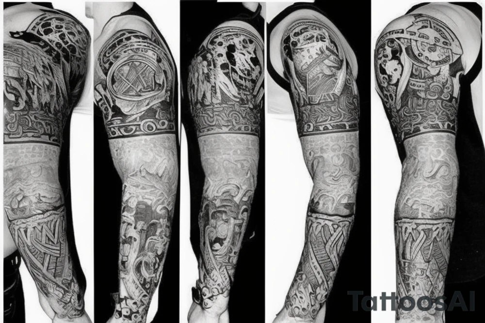 Viking tattoo idea