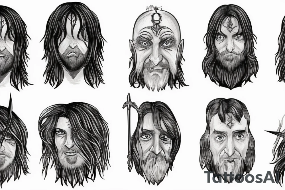 aragorn tattoo idea