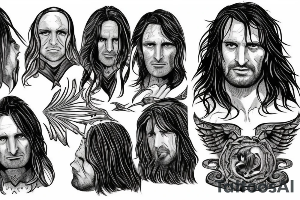 aragorn tattoo idea