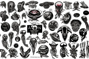 Alien tattoo idea