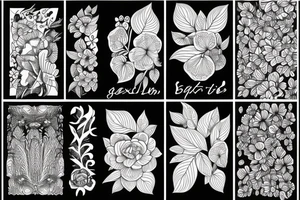 Sexy botanical boho, delicate line work for sternum tattoo idea