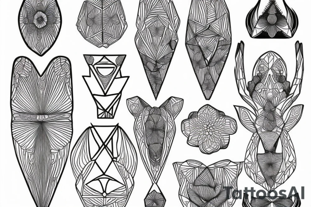 Sexy delicate line work for sternum tattoo idea