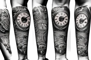 Clock tower tattoo idea