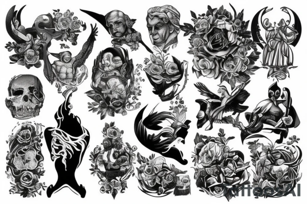 Power. Class. Respect. tattoo idea
