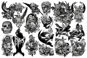 Power. Class. Respect. tattoo idea