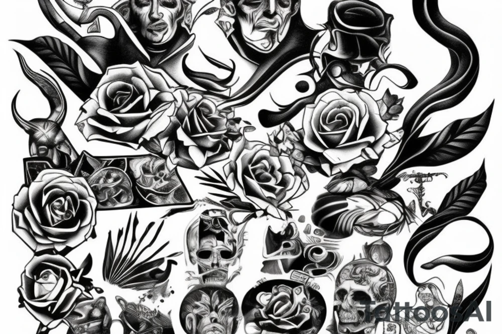 Power. Class. Respect. tattoo idea
