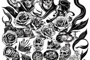 Power. Class. Respect. tattoo idea