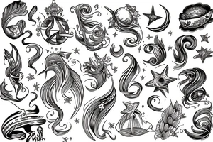 aquarius tattoo idea