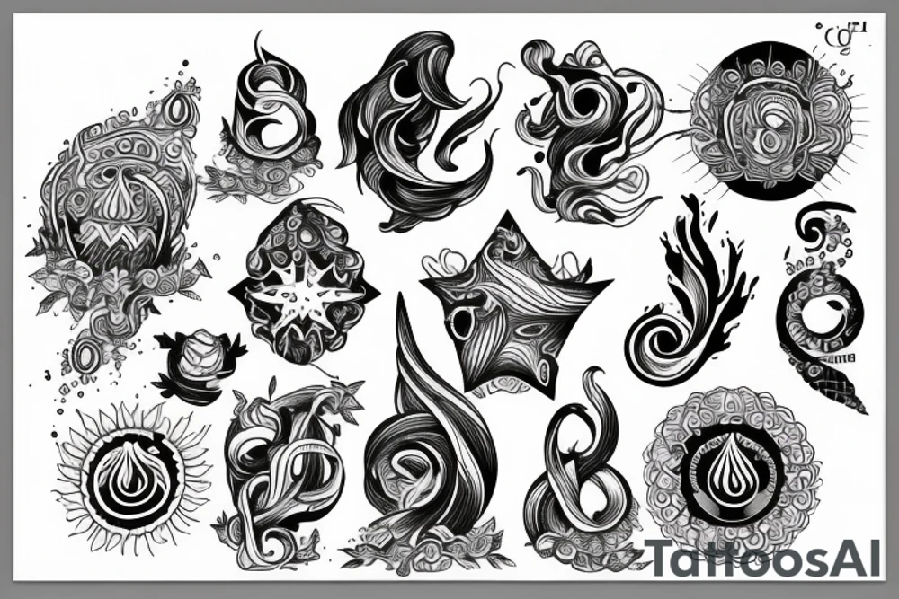 aquarius tattoo idea